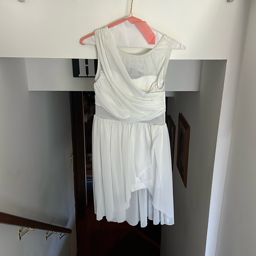 White dance costume